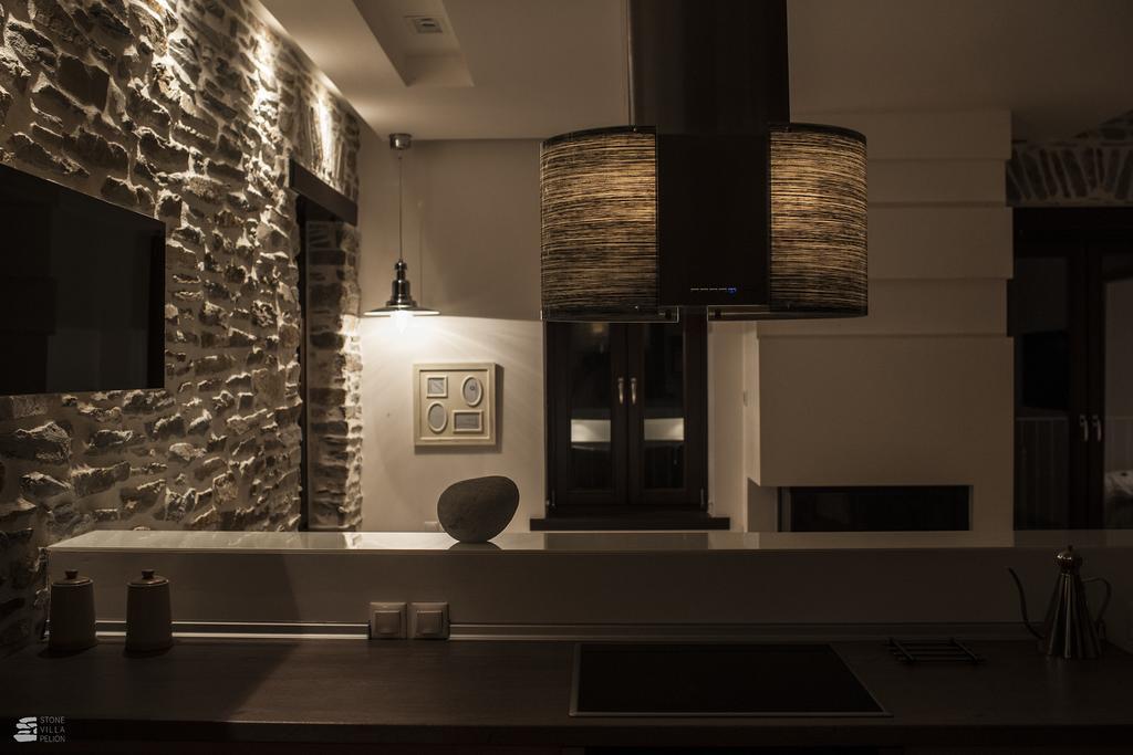 Stone Villa Pelion อาฟิสโซส ภายนอก รูปภาพ