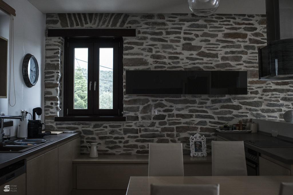 Stone Villa Pelion อาฟิสโซส ภายนอก รูปภาพ