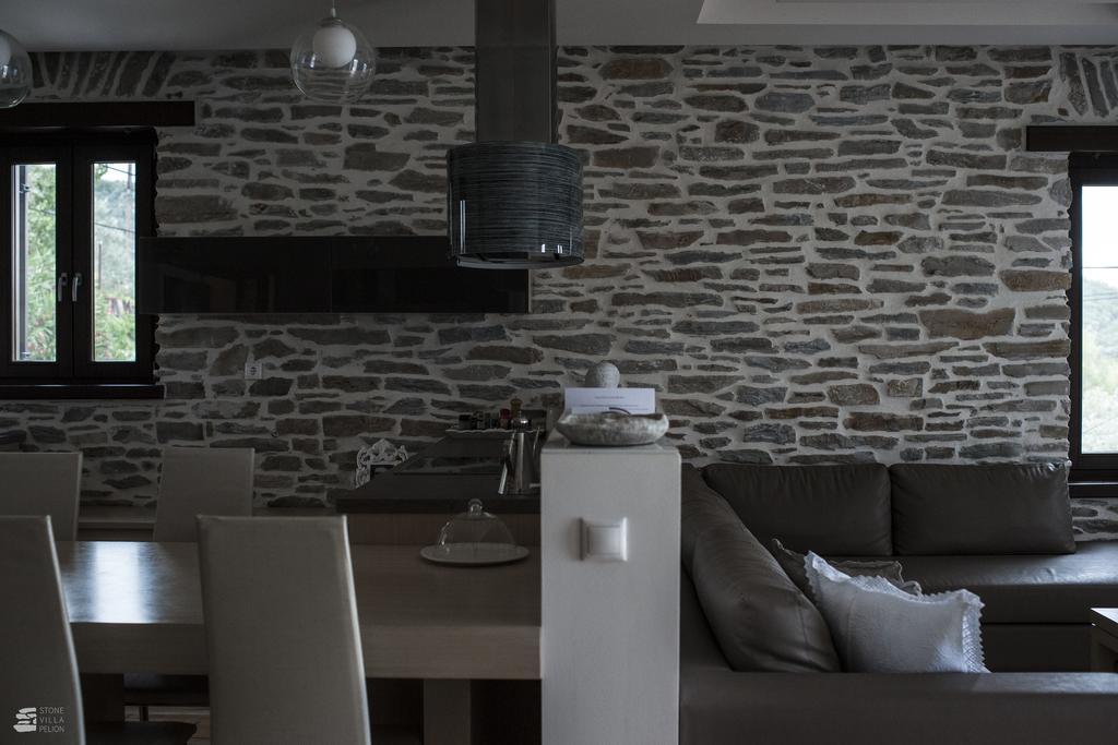 Stone Villa Pelion อาฟิสโซส ภายนอก รูปภาพ